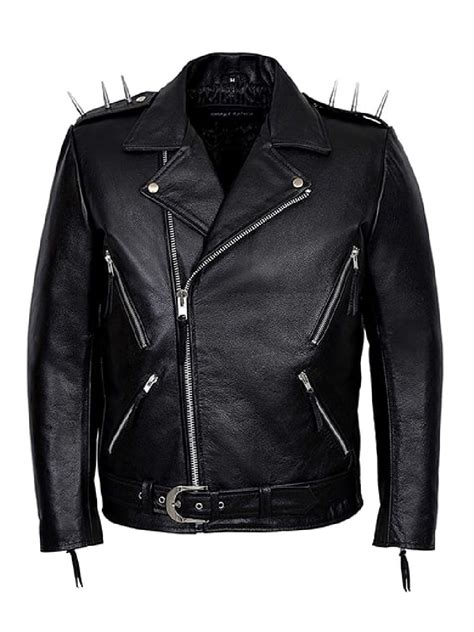 Nicolas Cage Ghost Rider Motorcycle Jacket – Facon Leathers